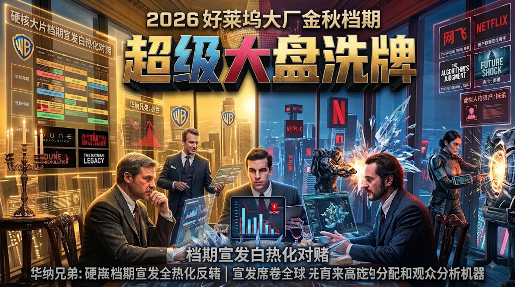 2026好莱坞大厂金秋档期超级大盘洗牌 华纳兄弟与网飞多部硬核大片档期宣发白热化对赌